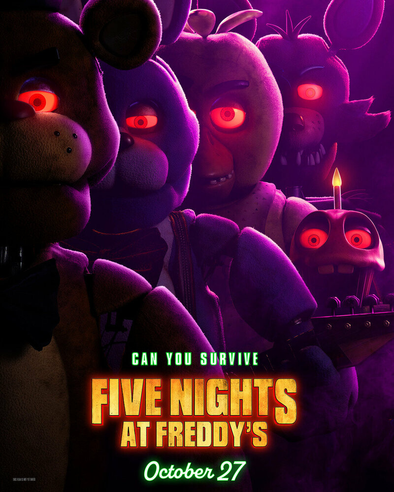 Пять ночей с Фредди (2023) постер