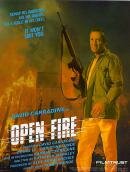 Открытый огонь (1989) постер