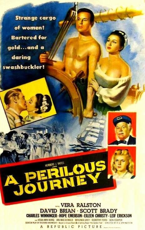 Рискованное путешествие (1953) постер