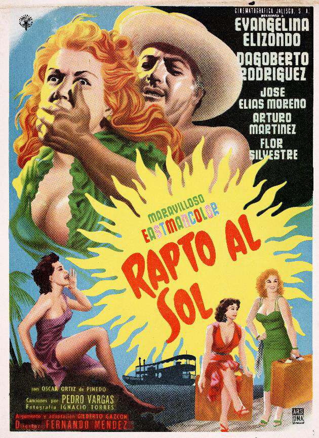 Rapto al sol (1956) постер