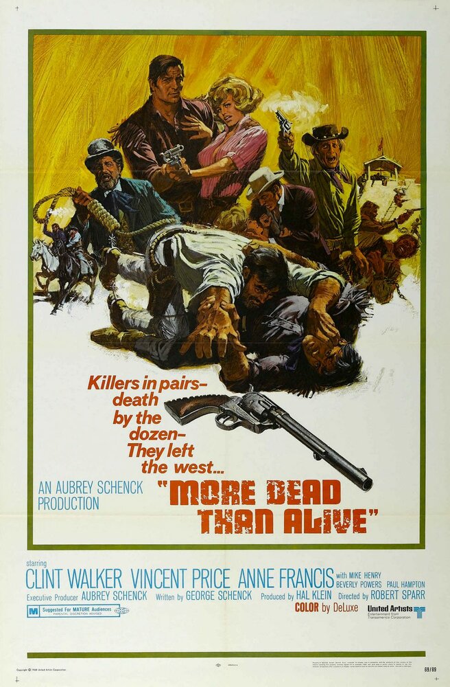 More Dead Than Alive (1969) постер