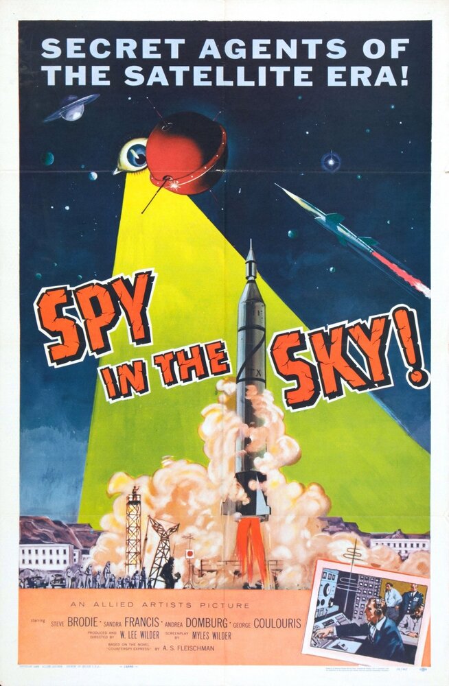 Шпион в небе (1958) постер