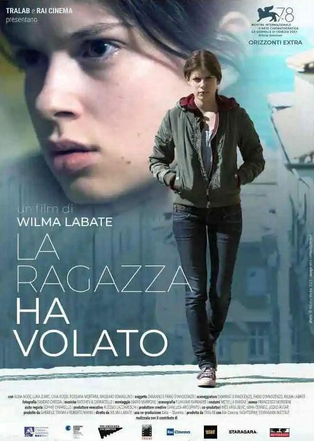 La ragazza ha volato (2021) постер