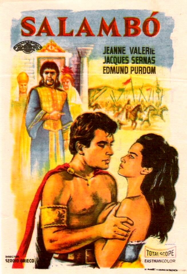 Саламбо (1960) постер