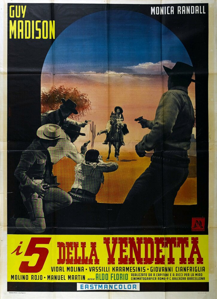 Пятеро для вендетты (1966) постер