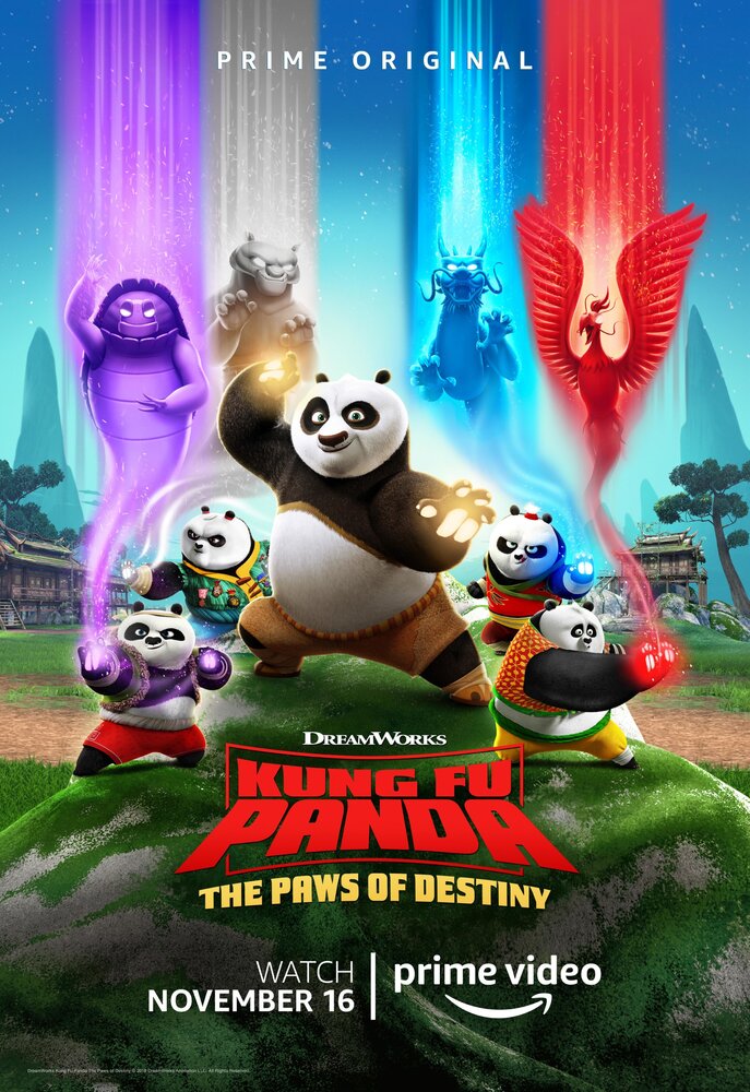 Кунг-фу панда: Лапки судьбы (2018) постер