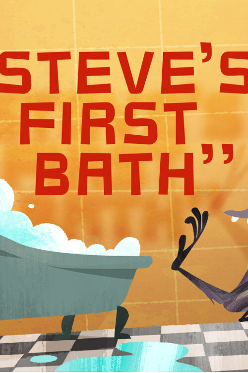 Первое купание Стива (2014) постер