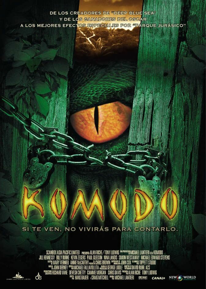 Комодо. Остров ужаса (1999) постер