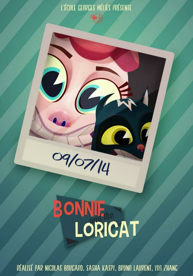 Бонни и кот Лори (2014) постер