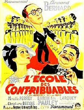 L'école des contribuables (1934) постер