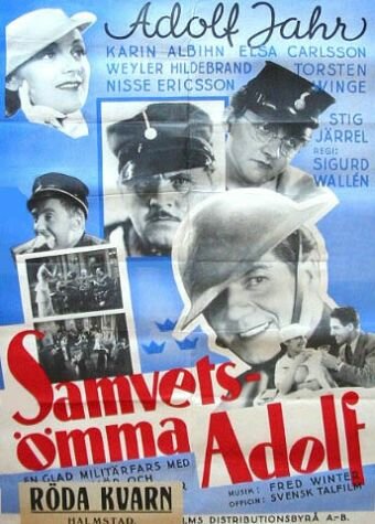 Samvetsömma Adolf (1936) постер