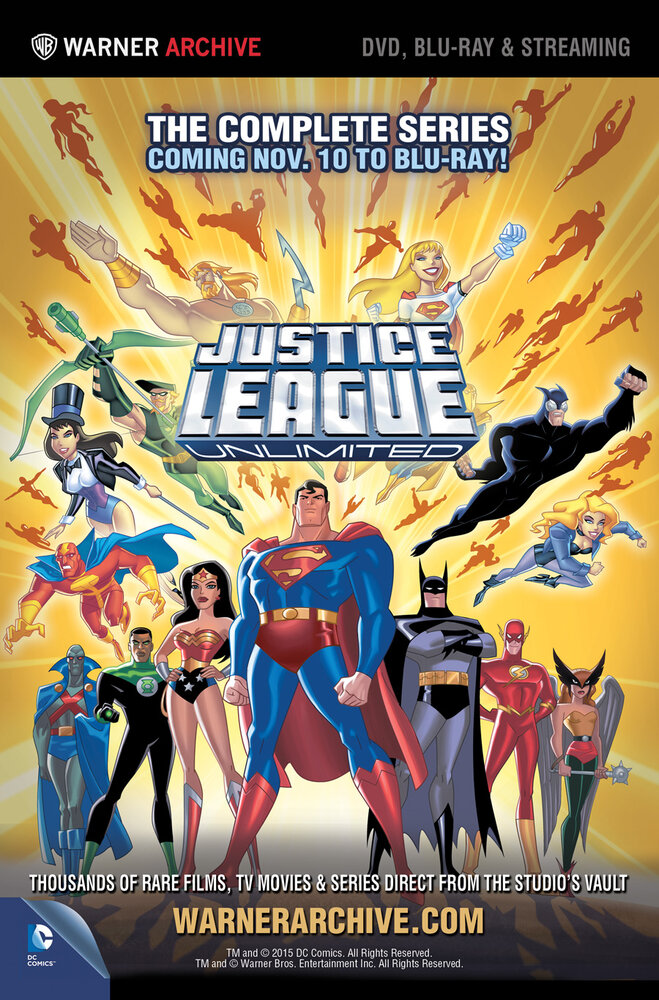 Лига справедливости: Без границ (2004) постер