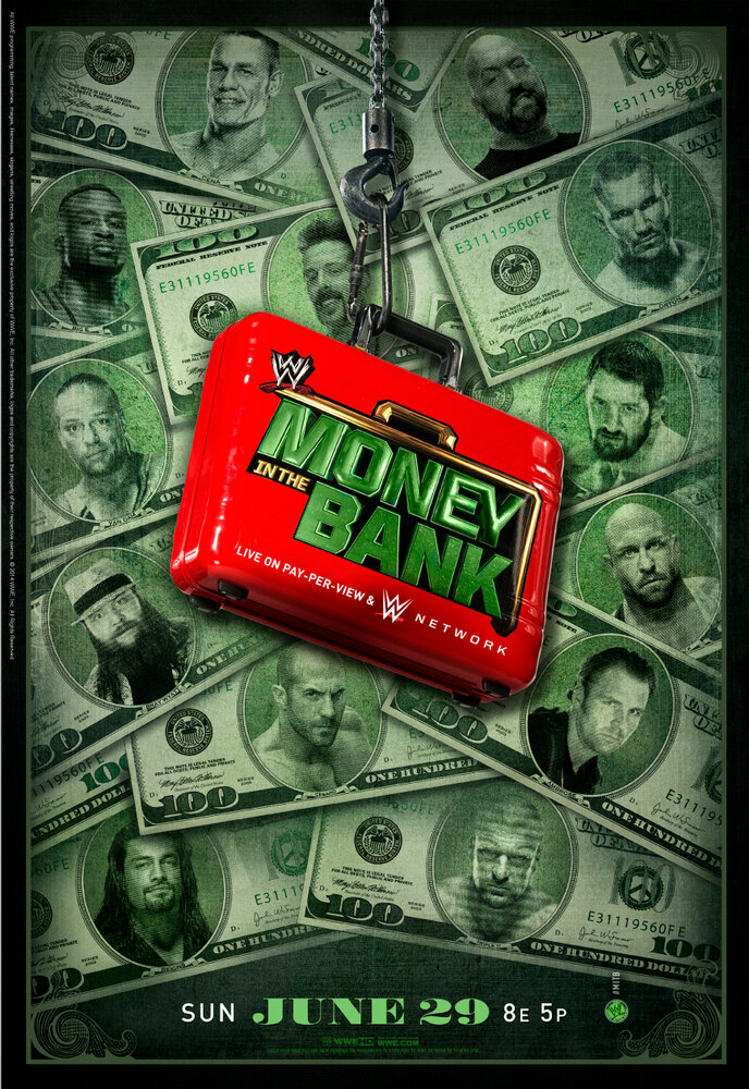 WWE Деньги в банке (2014) постер