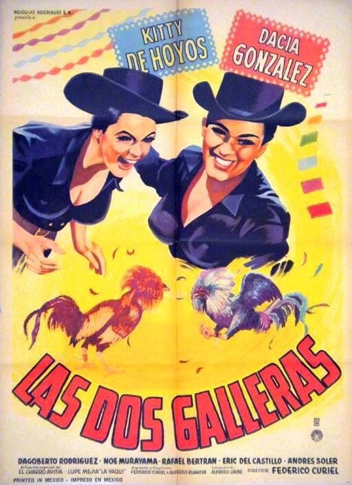 Las dos galleras (1964) постер