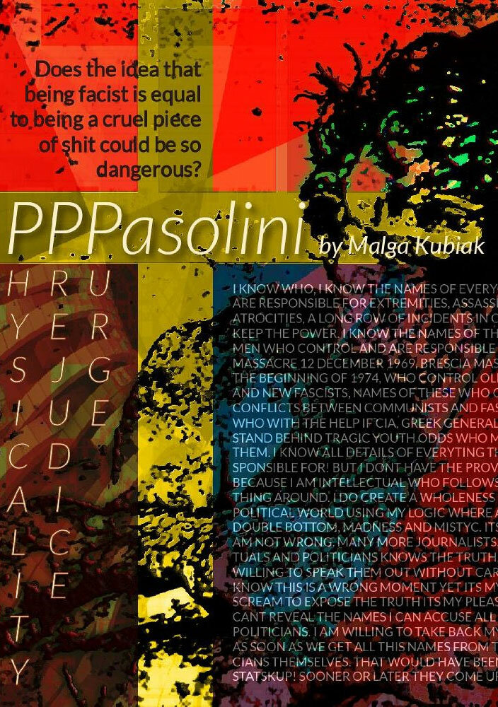 PPPasolini (2015) постер